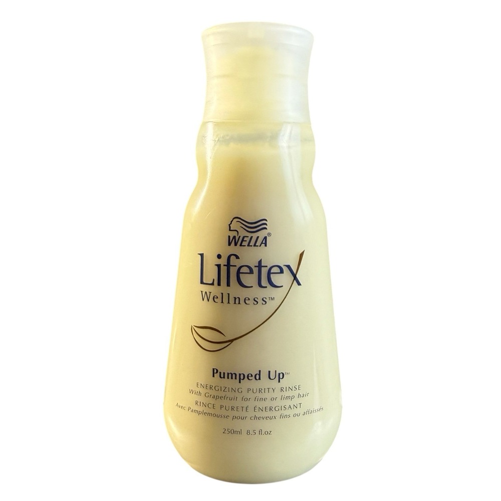 Wella Lifetex Wellness Pumped Up, Energy Purity Wash, HTF NOS Salon Quality